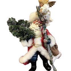 Clothtique Possible Dreams Santa Figure 713258 Leading Way Vintage Y2K Christmas