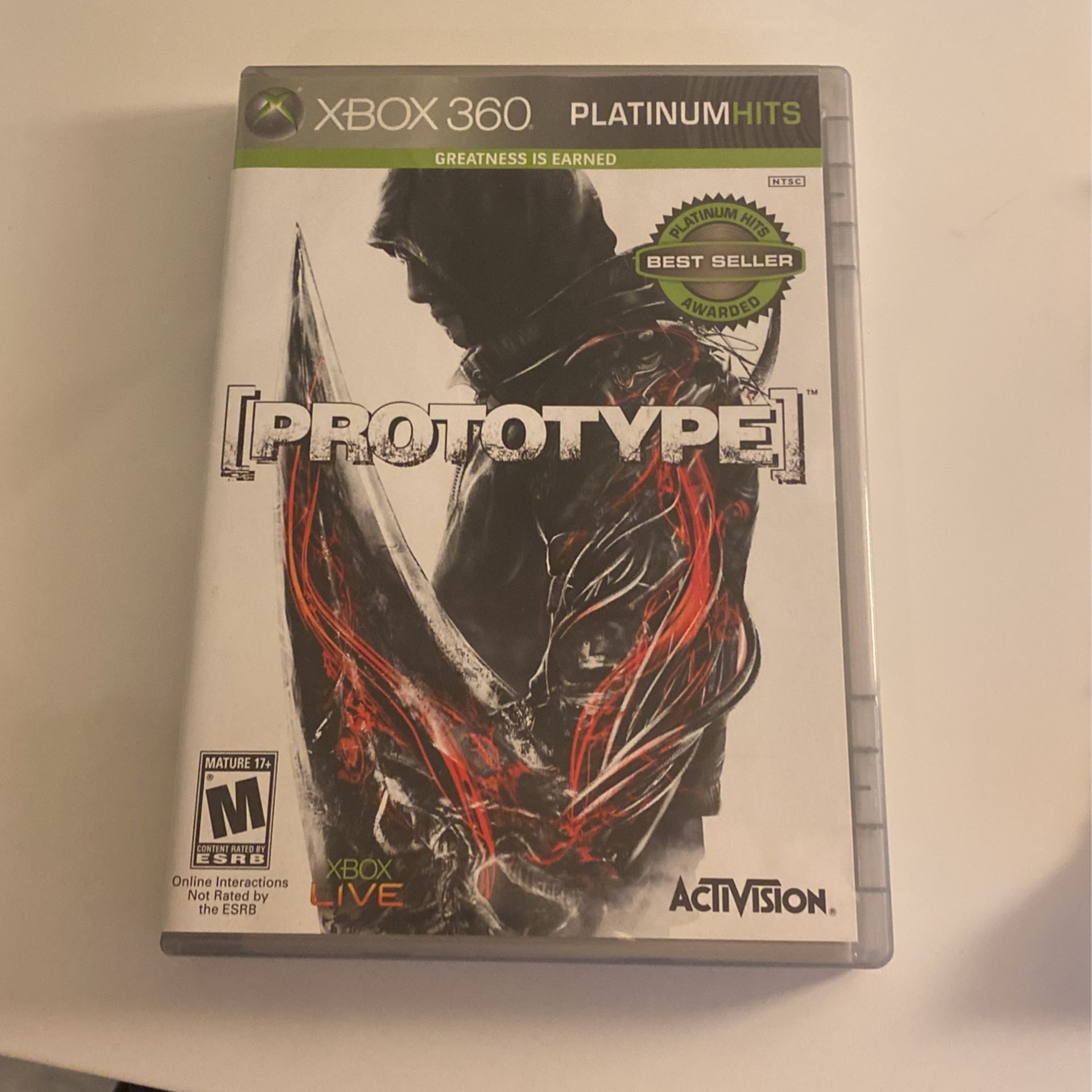 Prototype Xbox 360 Game