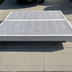 California King (Cal King) Bed Frame And Box Springs