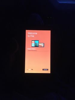 Amazon fire tablet