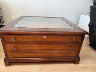 Large Display Coffee Table