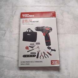 HYPER Tough 12V Max 51-Piece Cordless Drill Set, Li-Ion, Charger, Bits