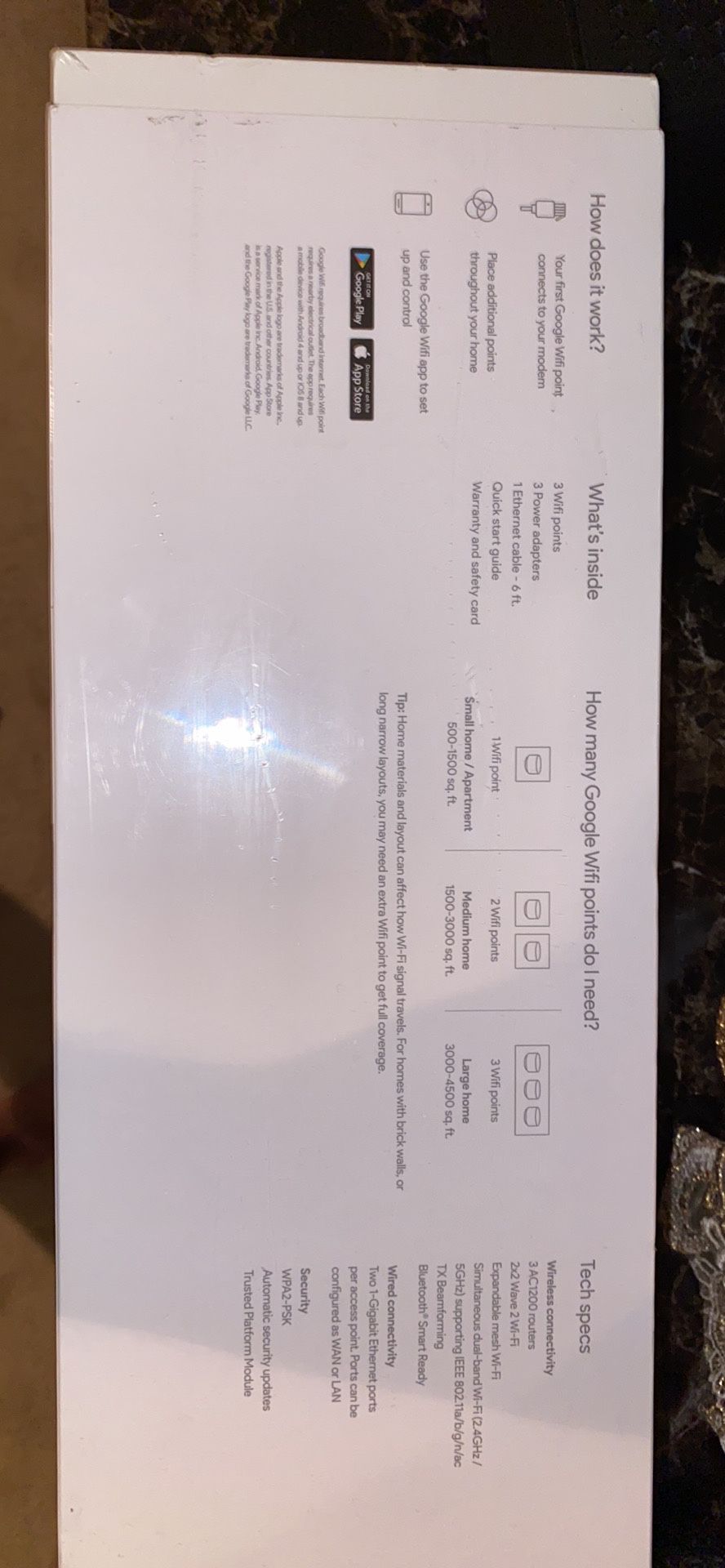 Google WiFi 3 router pack
