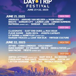 GA 1 2day Ticket Day Trip 2025 