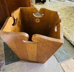 Stickley waste basket