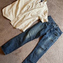 Men's Gap L Shirt & 36 x 32 Jeans