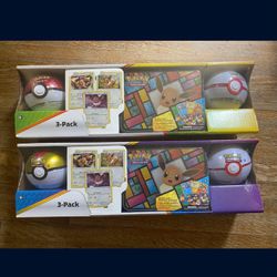 Costco Pokémon Collector's Chest + Pokeball + Premier Ball + 3 Eevee Promo Cards