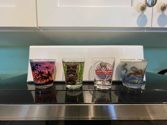 Shot glasses -Hawaii & Alaska