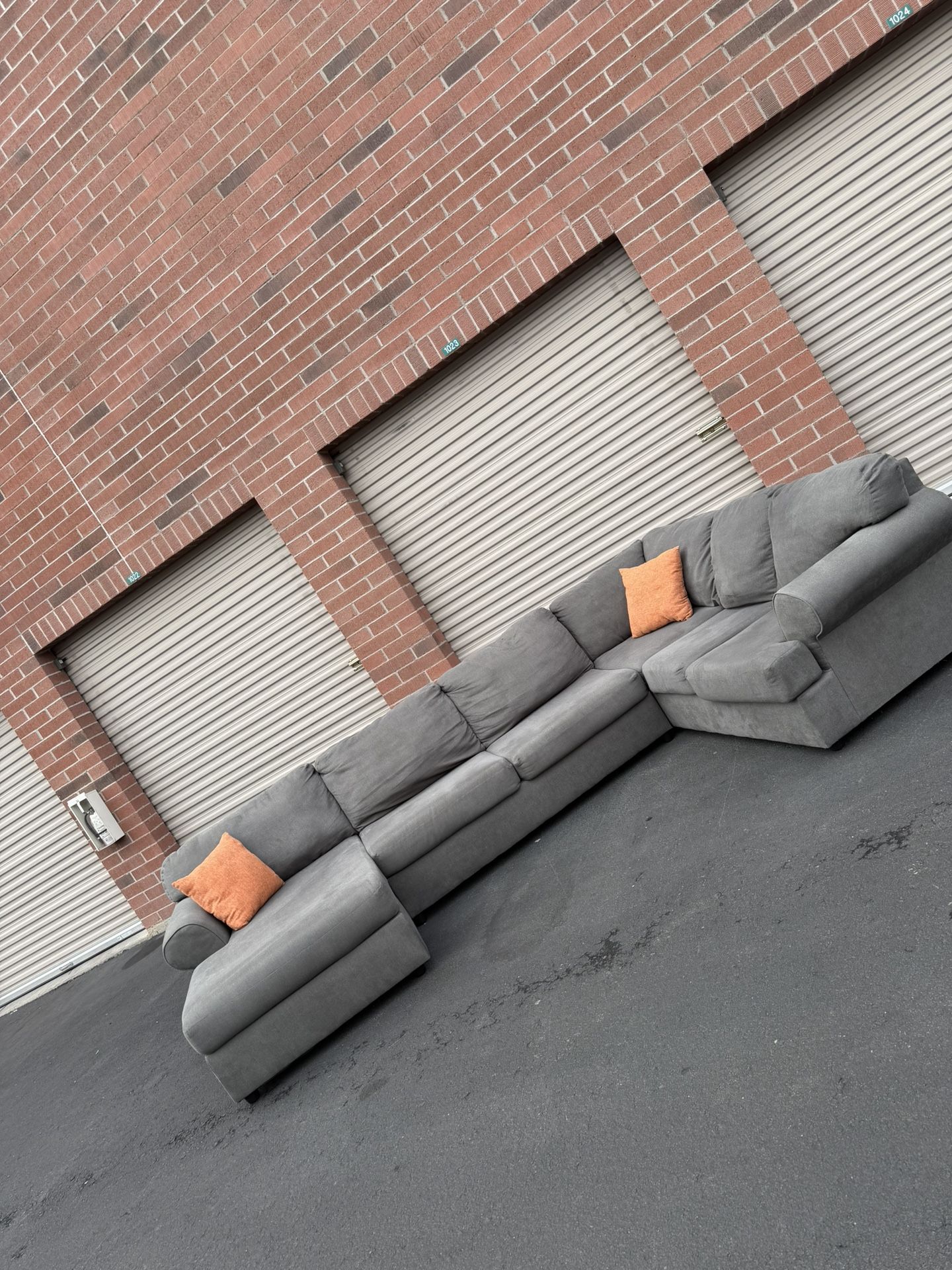 awesome Nice Sectional Three-Piece Sectional Couch