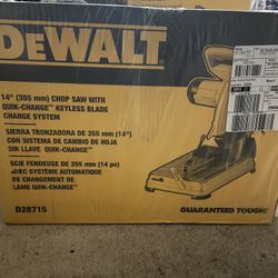 14" (355 mm) CHOP SAW WITH QUIK-CHANGE™ KEYLESS BLADE CHANGE SYSTEM