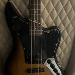 Fender Squire Jaguar Electric Bass Guitar 