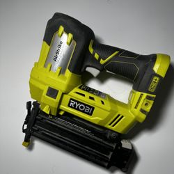 RYOBI 18-VOLT ONE+ AIRSTRIKE CORDLESS BRAD NAILER, 18-GAUGE, TOOL ONLY