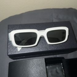 Prada PR 27ZS 54 White Sunglasses