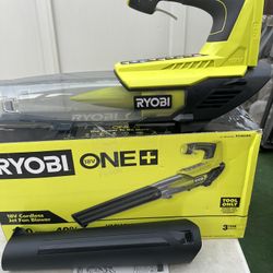 RYOBI ONE+ 18V 100 MPH 280 CFM Cordless Battery Variable-Speed Jet Fan Leaf Blower (Tool Only)