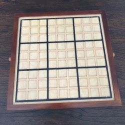 Wooden Sudoku Board