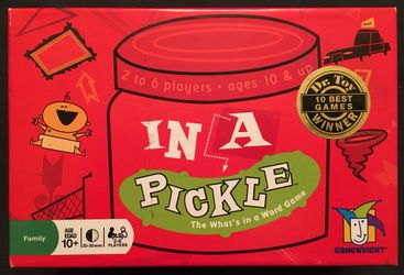 In A Pickle; The What’s in a Word Game