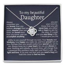 Chain Necklace Gift Set For Daughter