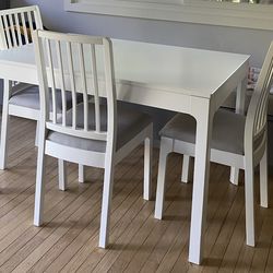4-Person Dining Table Set - $100 - Great Condition