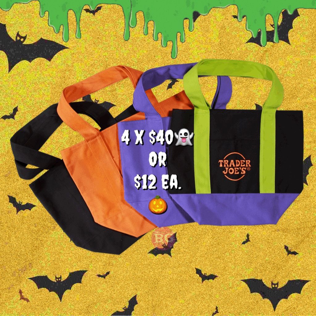NEW WT 2025 Trader Joe’s Halloween EXCLUSIVE TOTE!! 