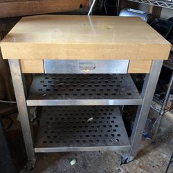 Cucina Elegante Kitchen Cart, 