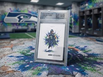 Jaxon Smith-Njigba 2020 Custom Blast Graffiti PCG 10
