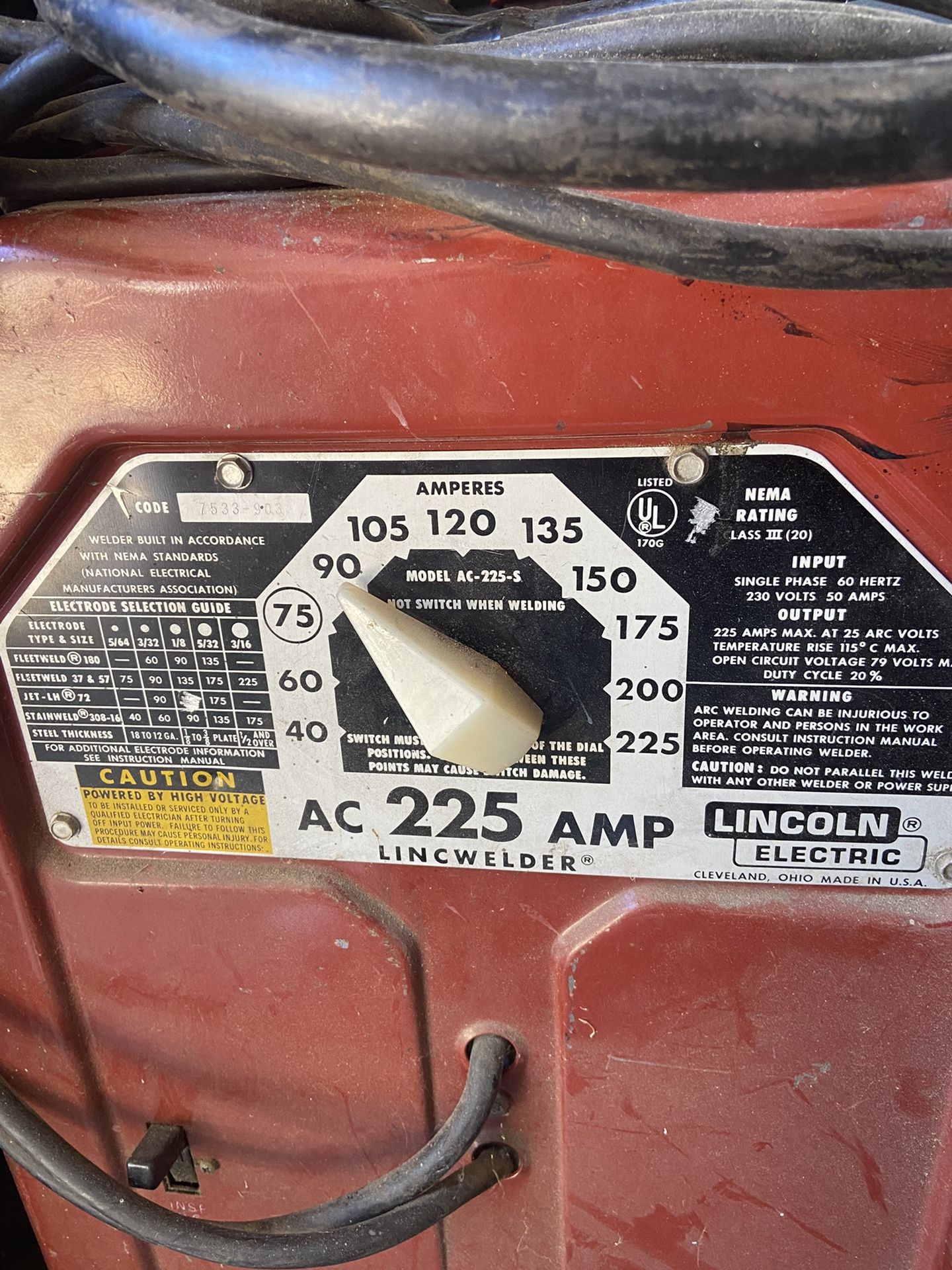 Welder Lincoln Electric