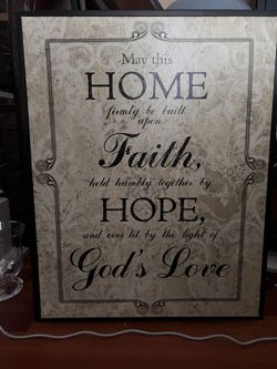 Faith Decor (2.5ft x 2ft)
