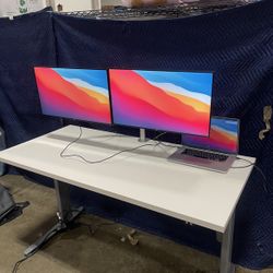 60x30 Electric Height Adjustable Tables! Christmas Sale! We Also Have Ergonomic Chairs And Monitor Arms!