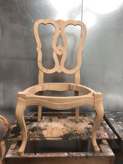 Carved chair