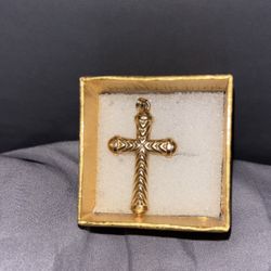 14k Golden Cross