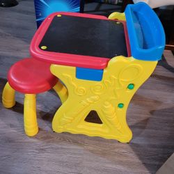 Crayola Desk With Stool