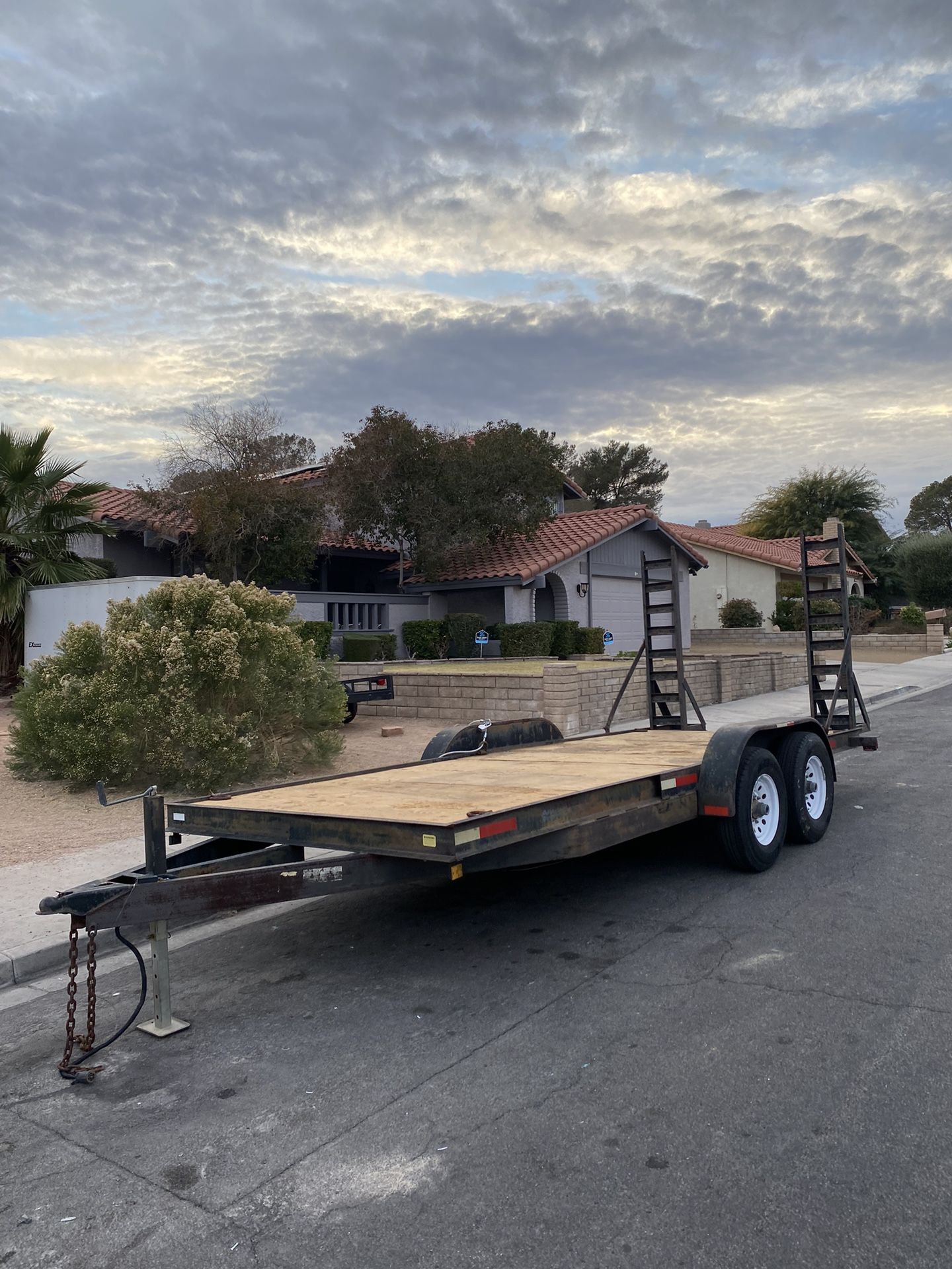 2008 18x7 car hauler equipment hauler for Sale in Las Vegas, NV OfferUp
