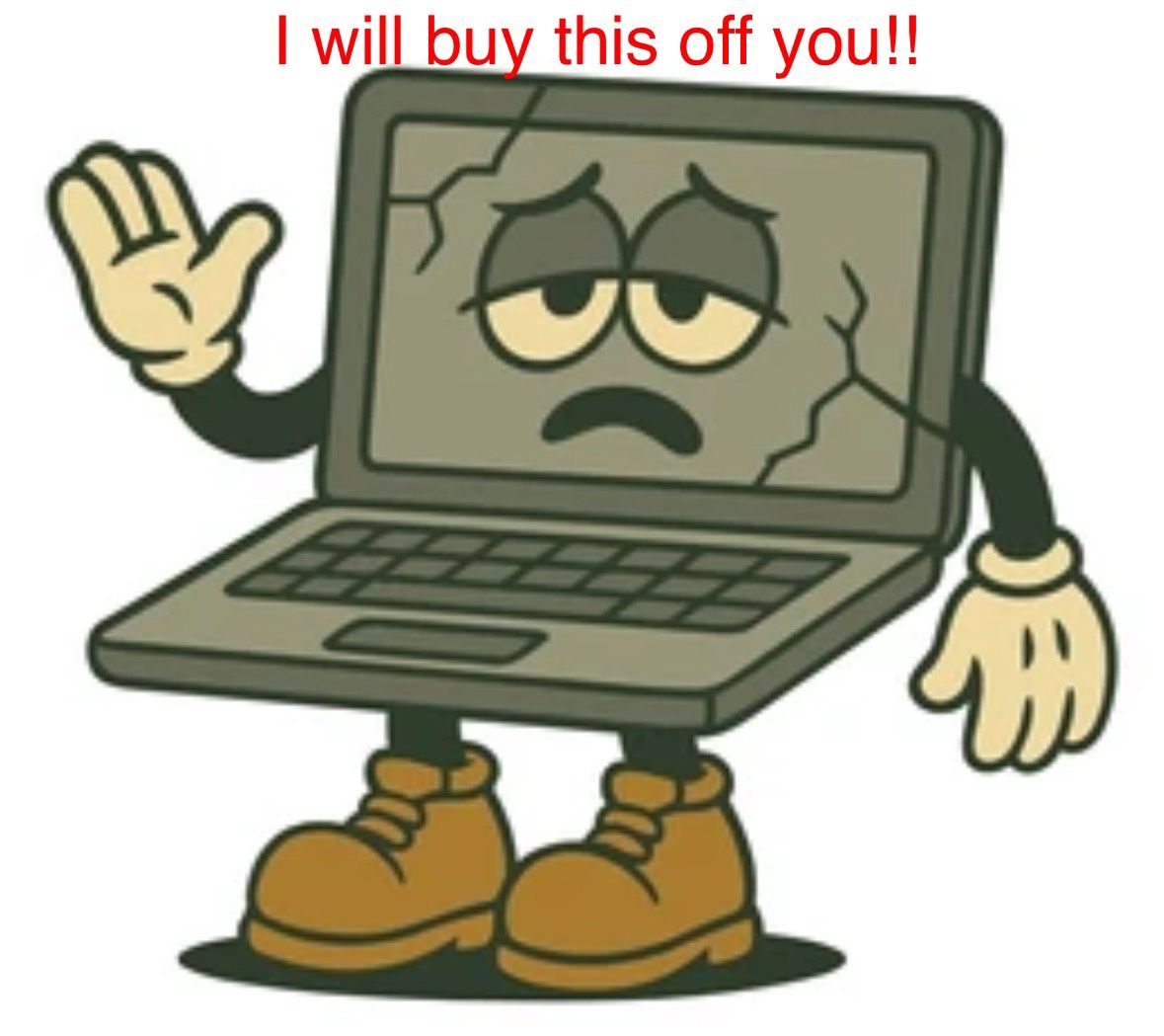 Broken Laptop? I’ll Buy It!!