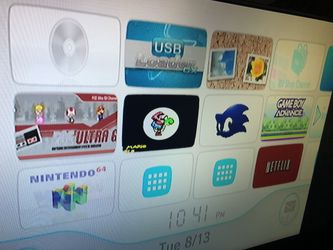 Loaded Nintendo Wii with over 300+ games of Nintendo.. Super Nintendo, 64, gameboy, gamecube, Wii and SEGA Genesis