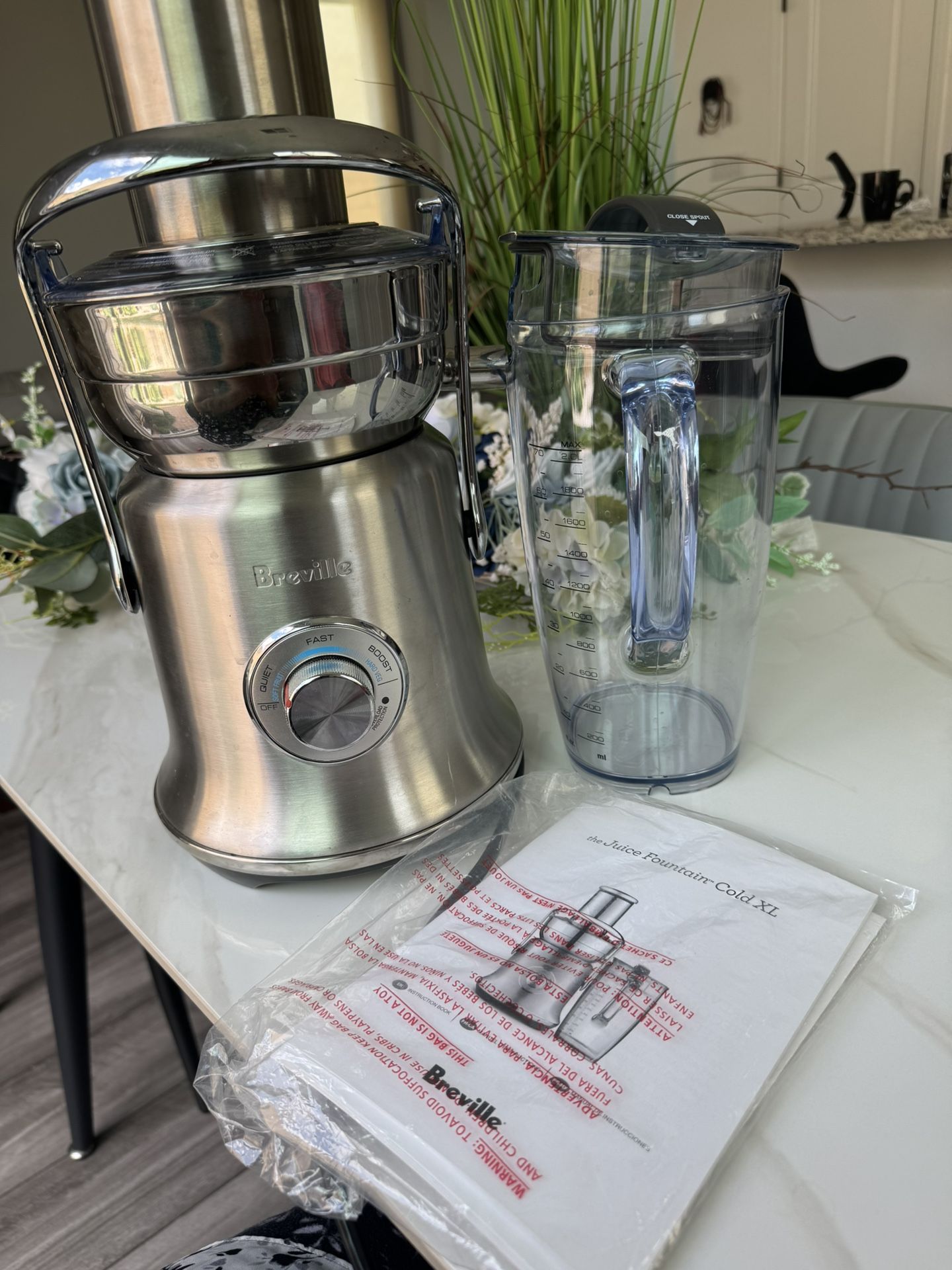Breville Juice Fountain™ Cold XL – Excellent Condition