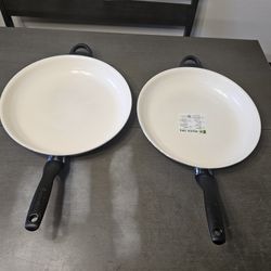 Brand New GreenPan Rio Healthy Ceramic Nonstick 13.5" Frying Pan Skillet, PFAS-Free, Dishwasher Safe, Black
