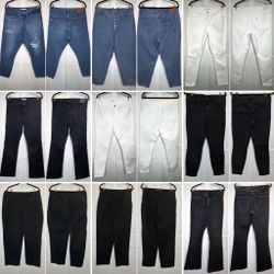 Levi’s, Women’s Jeans Bundle + GAP, Old Navy, Express – 10 Pieces