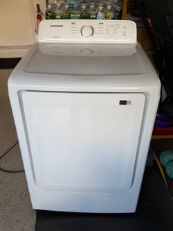 SAMSUNG DRYER (works with natural GAS )