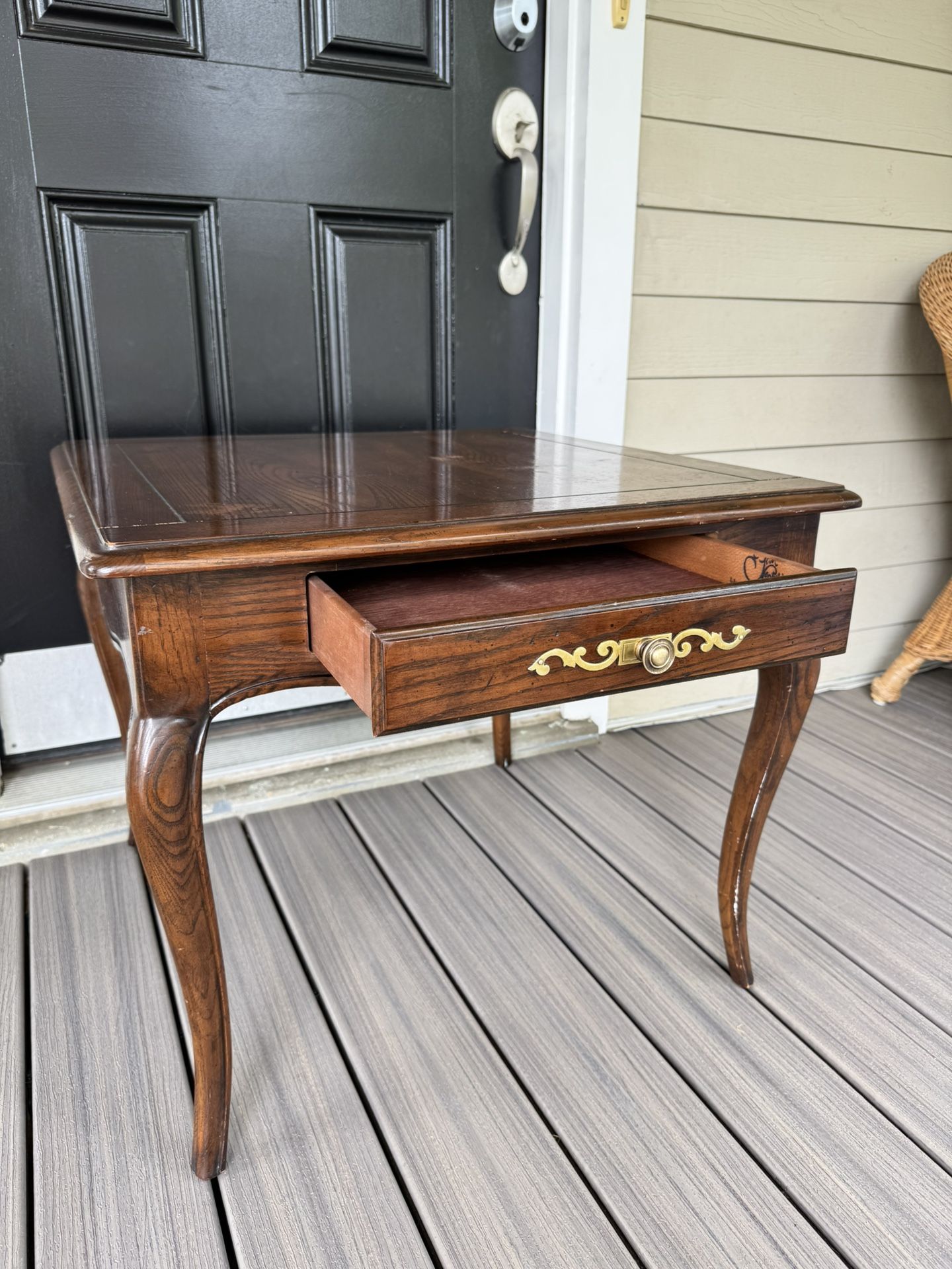 Vintage Henredon Wooden End Table