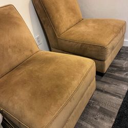 Good condition soft Microfiber Chairs