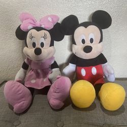 Disney Mickie Mouse And Minnie Mouse