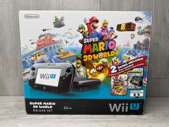NINTENDO WII U 32GB MARIO 3D SET (A1D035194)