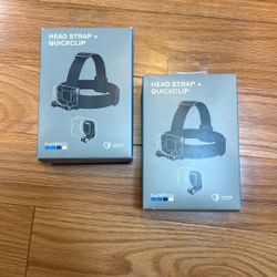 Brand New GoPro Head mounts 