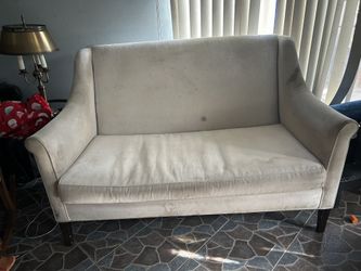White couch