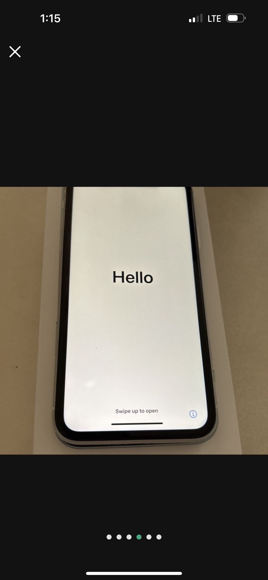 iPhone X 64g $150