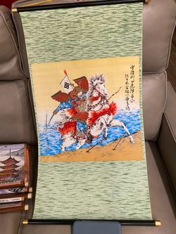 Beautiful Japanese wall hanging