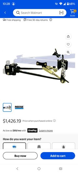 Reese Straight Line Weight Distribution Hitch 6000
