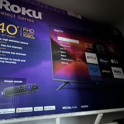 40 inch Roku Selcet series