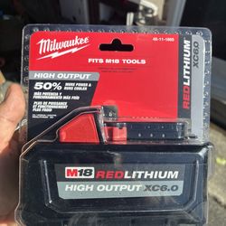 M18 6.0 Battery NEW