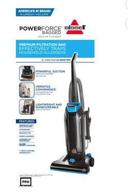 Bissell PowerForce Bagged vacuum